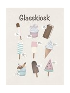 Poster Glasskiosk